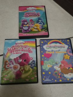 Care Bear DVD Lot Of 3