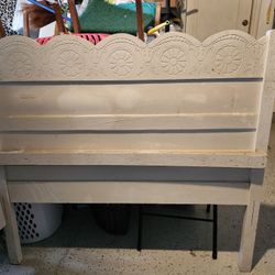 White Bed Head Board