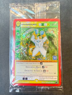 MetaZoo MetaZoo CCG Copenhagen Devil Seance 1st Ed 19/165 Gold Holo Beastie