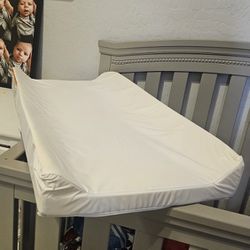 White Baby Diaper Changing Pad