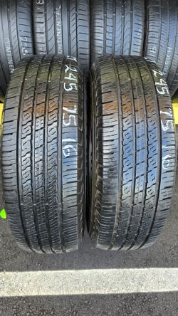 2 USED TIRES LT 245/75R16 w/80% Thread  Both Installed and Balanced $140 ($70 each)