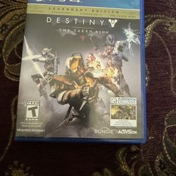 Ps 4 Destiny Taken King