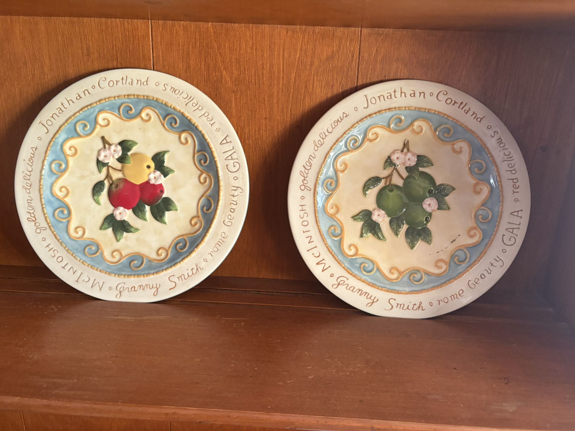 Mww Ceramic Apple Plates