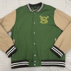 Shrek Box Lunch Varsity Jacket Men’s XL