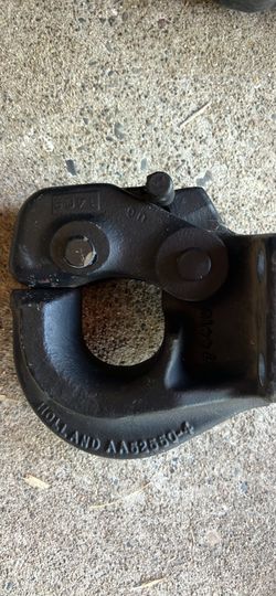 tow bar on the truck