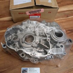 New Honda TRX 450r left main case for sale.