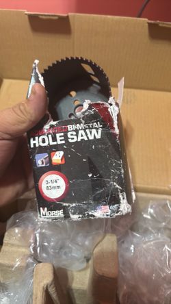 Hole saw 3-1/4