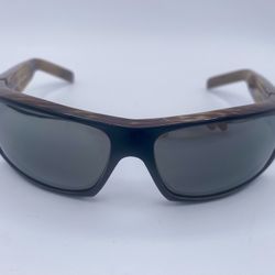 Maui Jim MJ-204-02 Polarized Sunglasses Tortoise Frame Neutral Grey Lens Italy