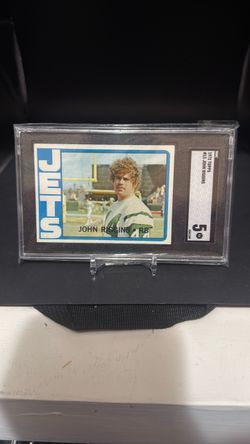 1972 Topps John Riggins #13 SGC 5