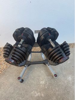 Bowflex Adjustable Dumbbells up to 90 lbs