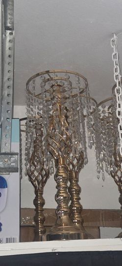 Flower Stand Metal Centerpiece