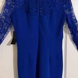 Blue Lace Dress 