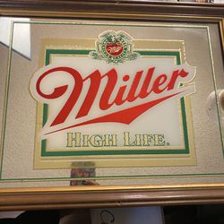 Miller High Life Mirror 