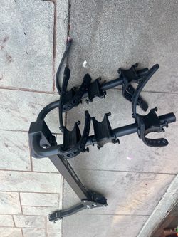 hitch-mounted bicycle rack