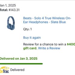 Beats wireless head phone