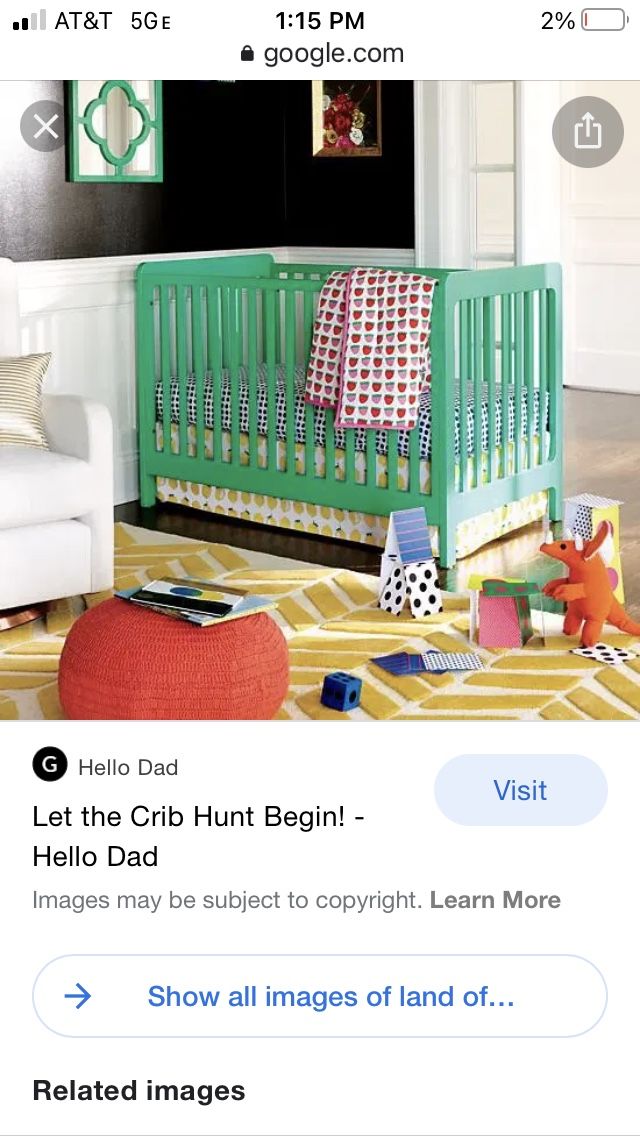 Emerald green crib cheap