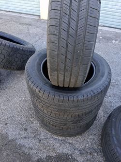 🛞🚛4 TIRES SET 205/65/16 MICHELIN