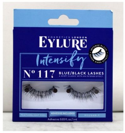 ChurchHomeCollections .co Eylure Intensify No. 117 Blue/Black Lashes 1 Pair