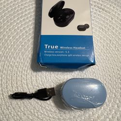 Wireless Earbuds, Bluetooth 5.3 Headphones HiFi Deep Bass with Mic ,120H Playtime LED Display ,IPX7 Waterproof Button Control True Wireless Earphones,
