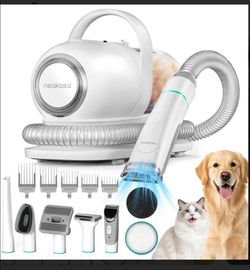 Dog grooming vacuum