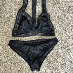 Lingerie Women’s Two Piece Fishnet Rave/ Festival Outfit