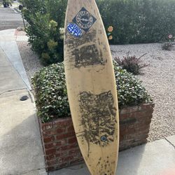 Old School Surfboard 