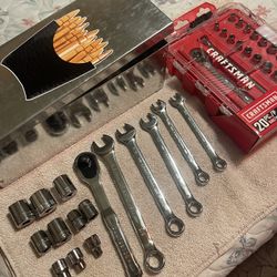 Brand New Craftsman Tools And Metal Box 