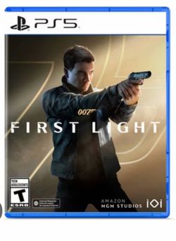 FIRST LIGHT PS5 mint condition