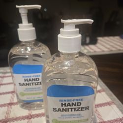 RINCE - - FREE  HAND SANITIZER 