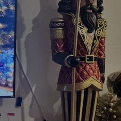 TWO LARGE 6ft Nutcrackers 