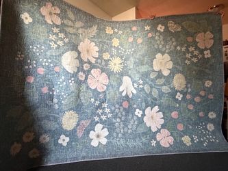 Rifle Paper Co. x Loloi Cotswolds Strawberry Fields Rug 5x7