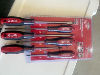 Milwaukee 6pc screwdriver set