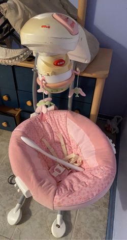 Baby girl swing