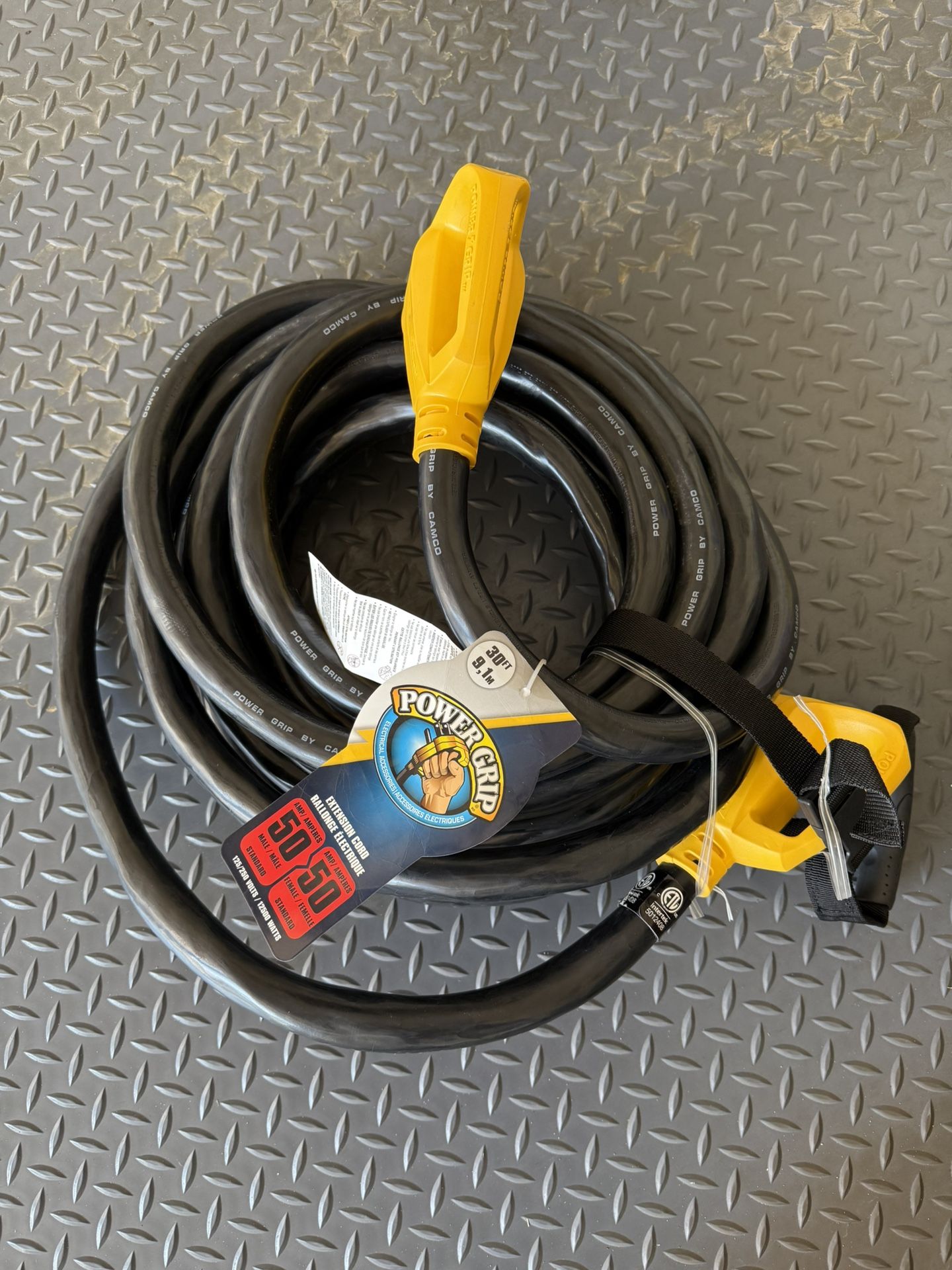 Camco Power Grip 50amp Heavy Duty Extension Cord