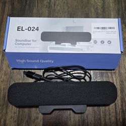 Brand New Computer / Laptop Speaker - Clamps To Monitor 