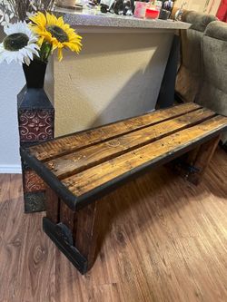 BENCH  4Ft  ALL WOOD