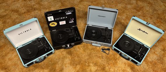 Lot Of Six Record Players