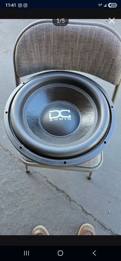 Dc audio 15 inch sub great deal!!!!!!