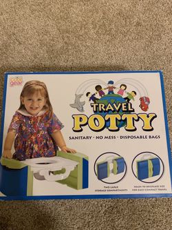 Travel potty like new