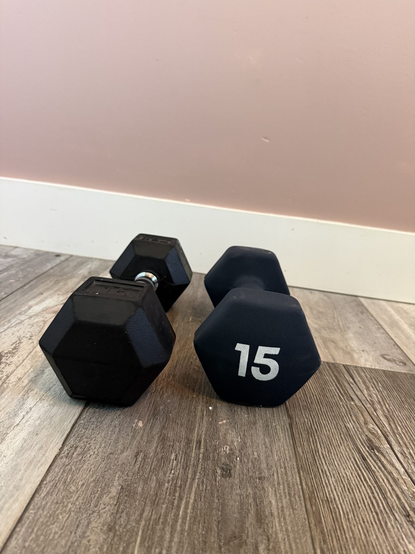15lbs Dumbbells