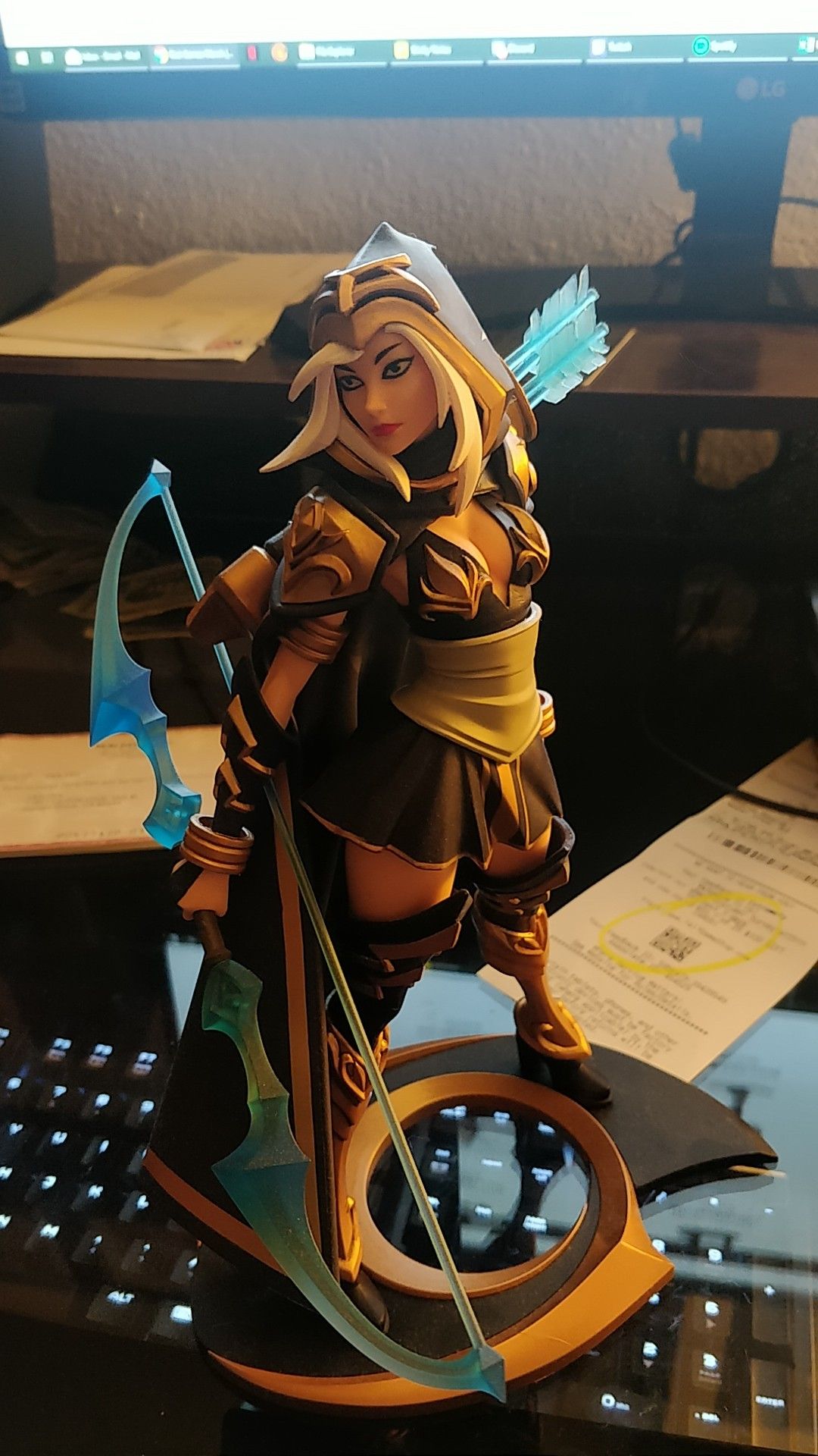 League of Legends Ashe Unlocked Statue