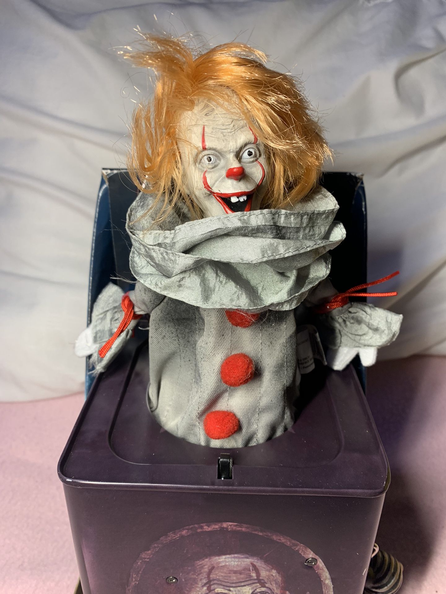 IT Chapter Two Pennywise Jack in the Box Prop Toy