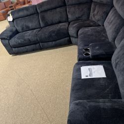 Super Cozy Reclining Sectional 