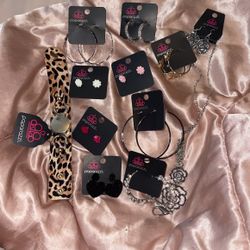 Earrings And Bracelet 