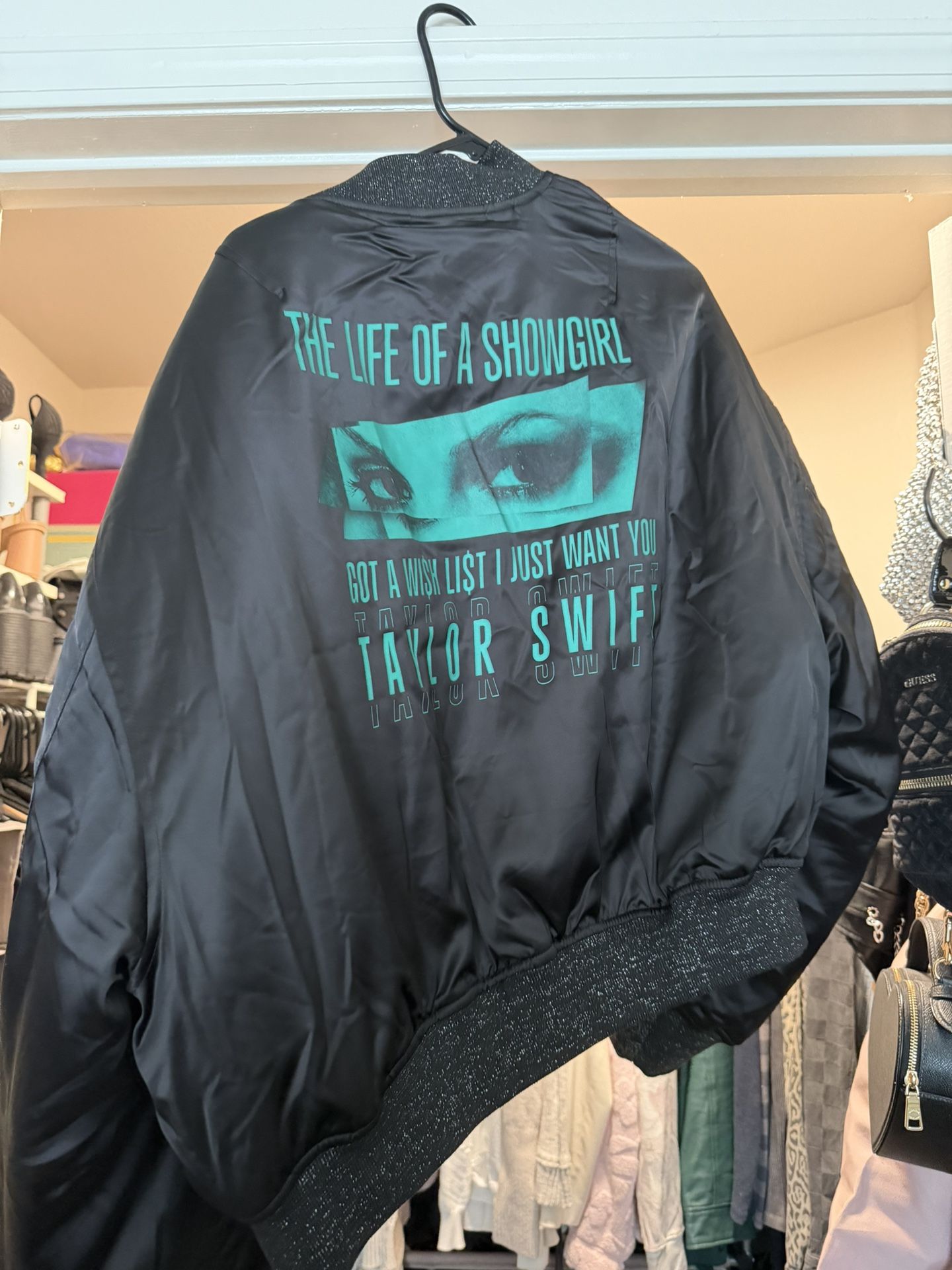 Taylor Swift Show Girl Bomber Jacket New XL