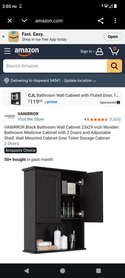 Bathroom Wall Cabinet