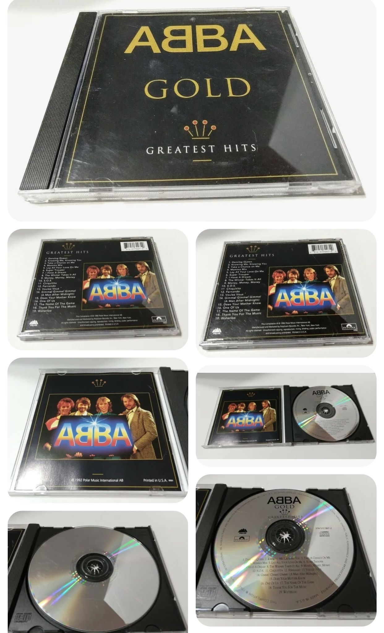 Abba Gold: Greatest Hits by ABBA CD 1992 Polar