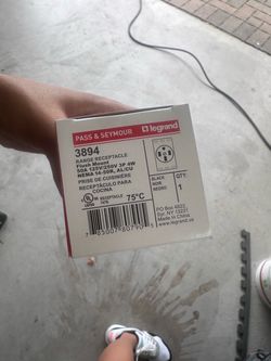 240 V outlet set of 2