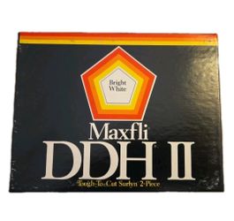 Maxfli DDH II Golf Balls 4 Sleeves 12 Balls New In Box