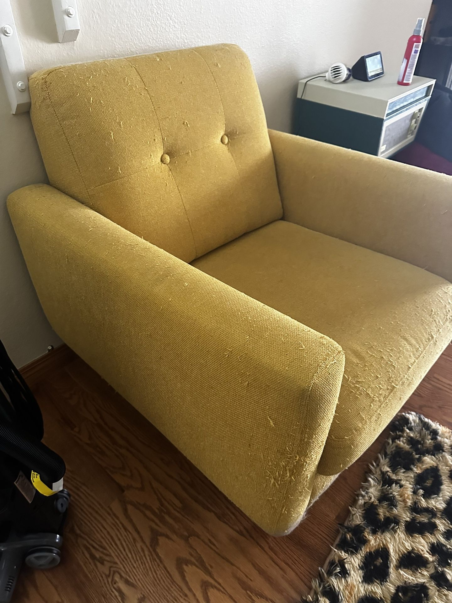 Yellow Arm Chair